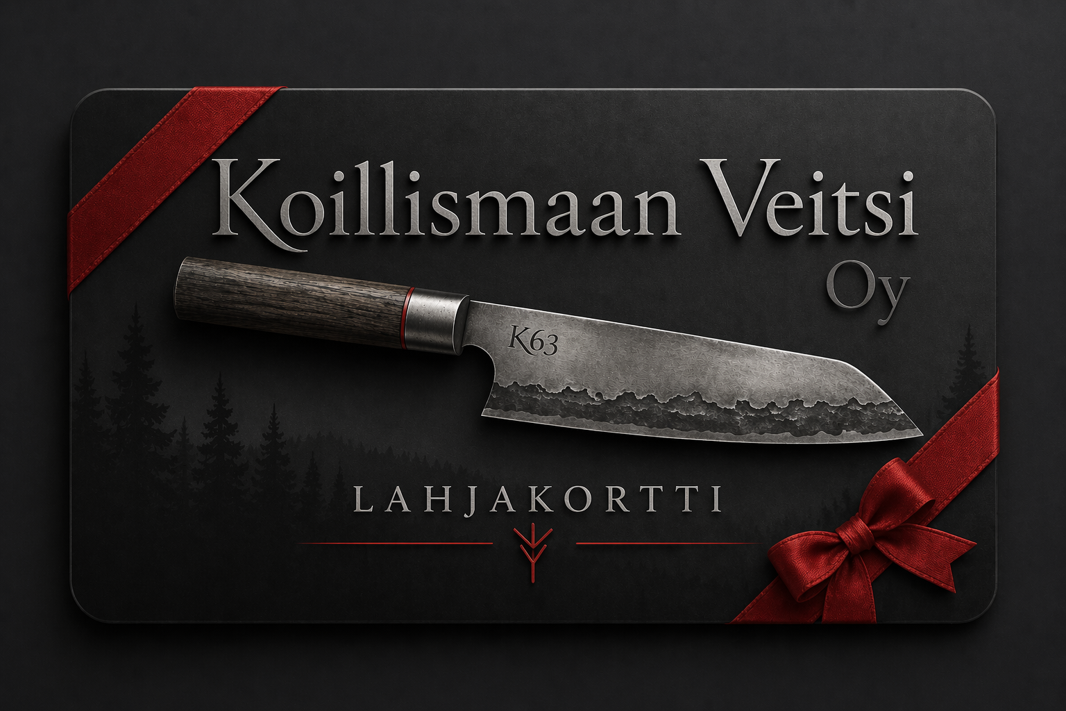 Koillismaan Veitsi Oy- lahjakortti